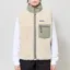 Patagonia Womens Classic Retro-X Fleece Vest Dark Natural River Rock Green