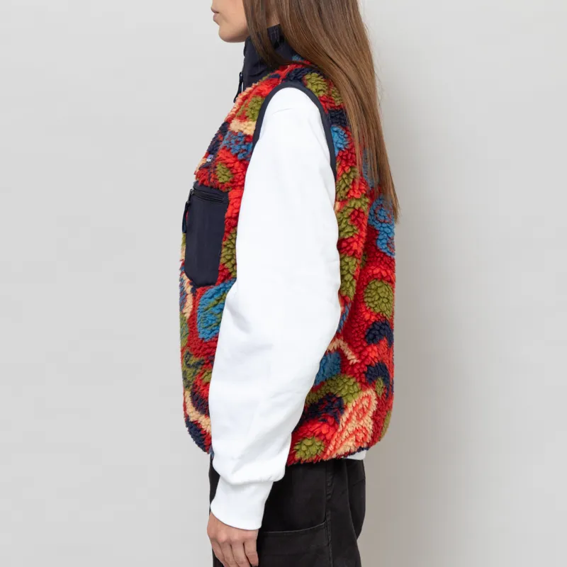 Patagonia Womens Classic Retro-X Fleece Vest River Amanita Red-3