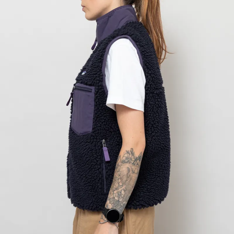 Patagonia Womens Classic Retro-X Fleece Vest Sunken Blue-2