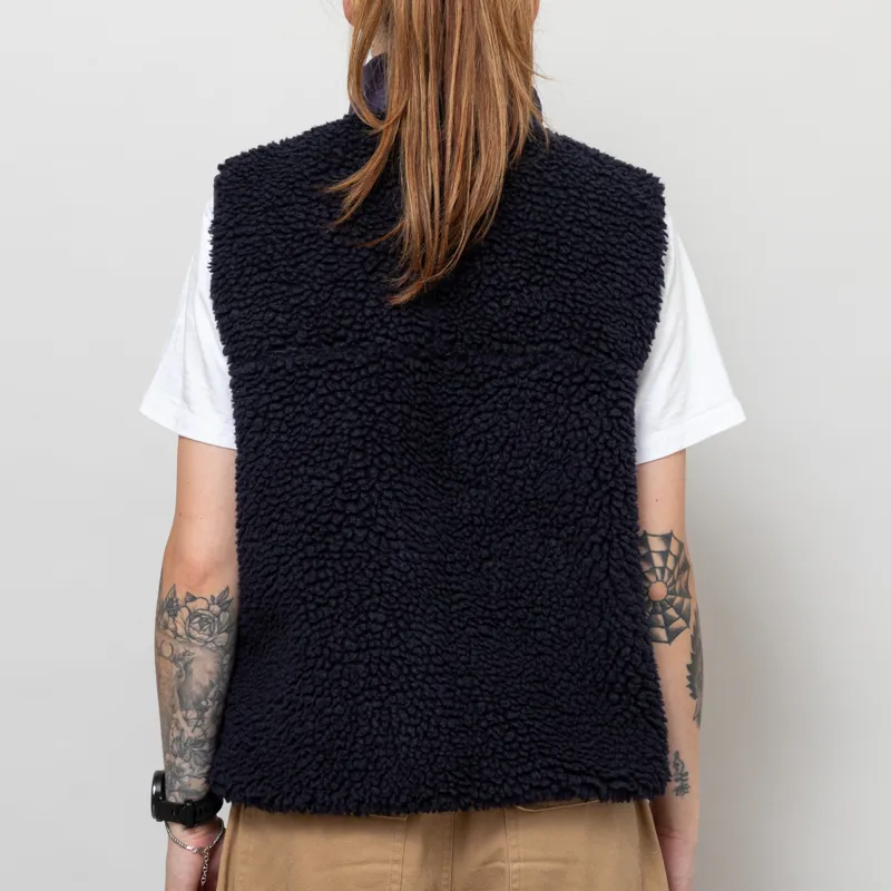 Patagonia Womens Classic Retro-X Fleece Vest Sunken Blue-3