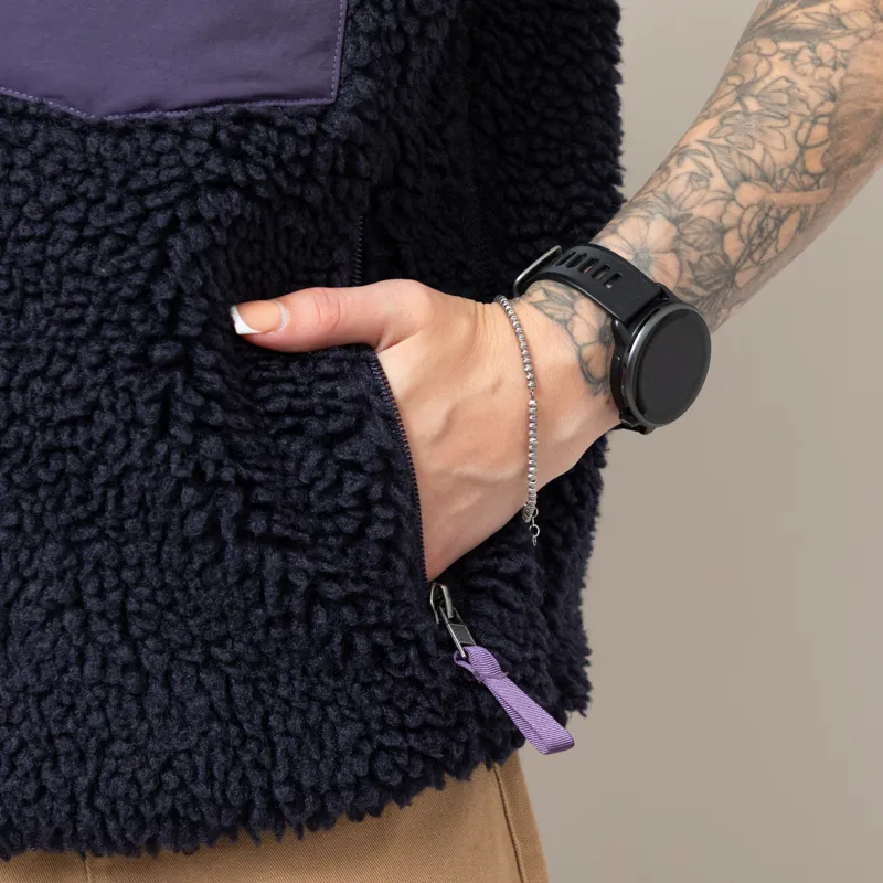 Patagonia Womens Classic Retro-X Fleece Vest Sunken Blue-8