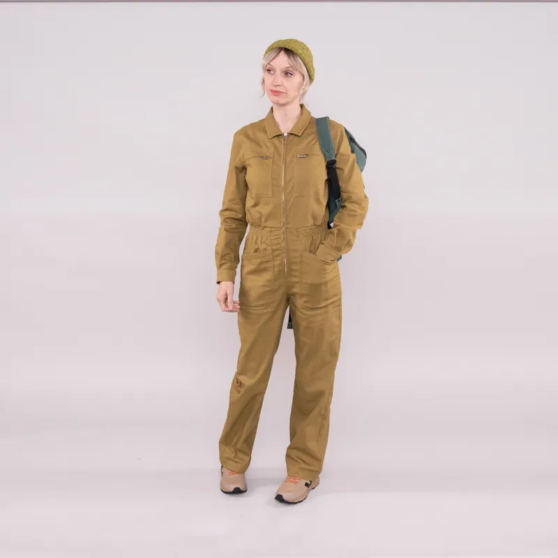 L.F.Markey Womens Danny Boilersuit Chartreuse-1