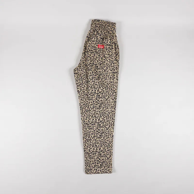 Cookman Chef Pants Twill Leopard Print-2