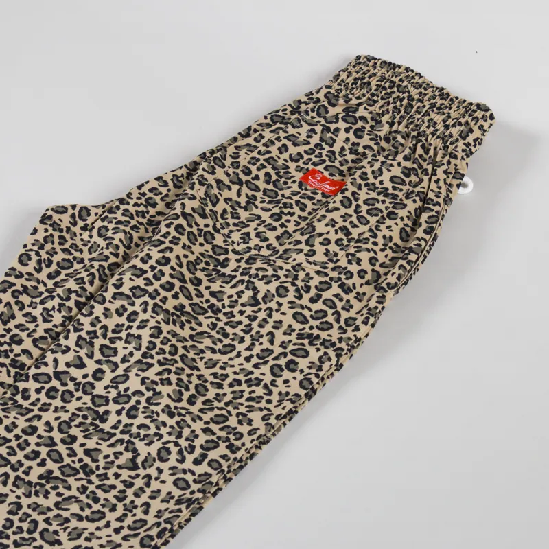 Cookman Chef Pants Twill Leopard Print-3