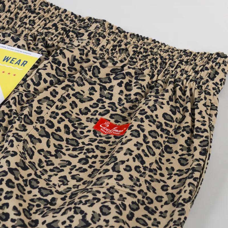 Cookman Chef Pants Twill Leopard Print-7