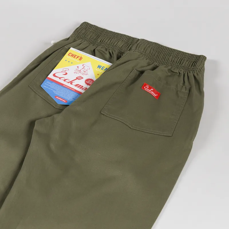 Cookman Chef Pants Twill Olive-3