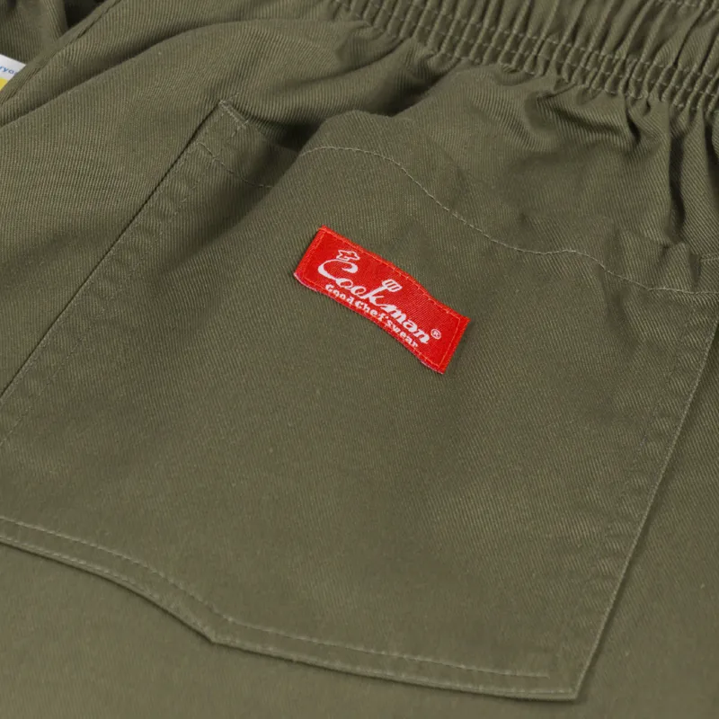 Cookman Chef Pants Twill Olive-7