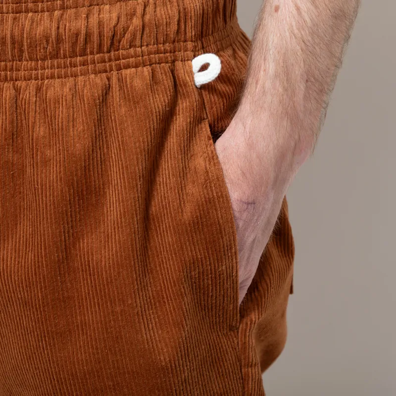 Cookman Chef Short Pants Corduroy Brown-4