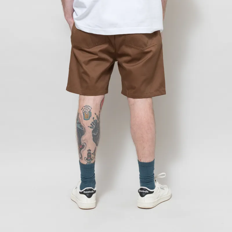 Cookman Chef Short Pants Twill Chocolate-2