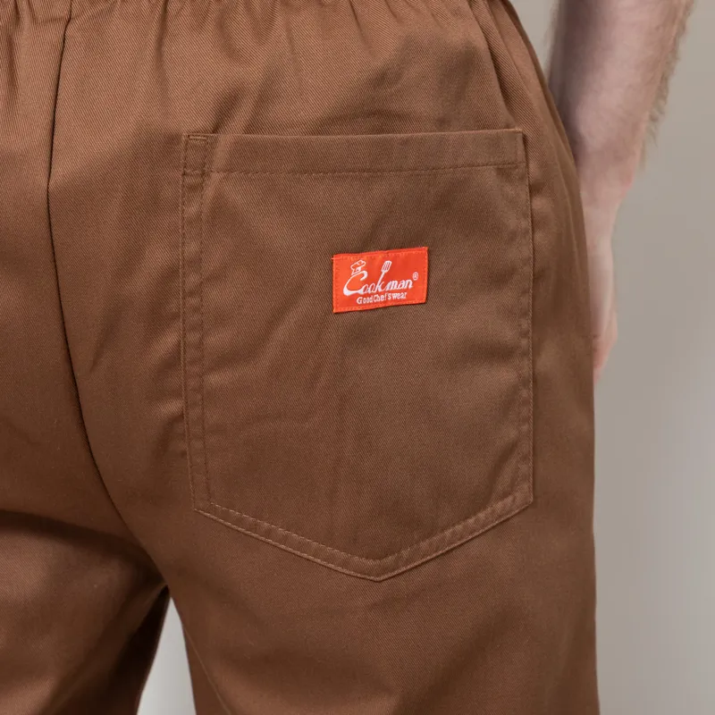 Cookman Chef Short Pants Twill Chocolate-6