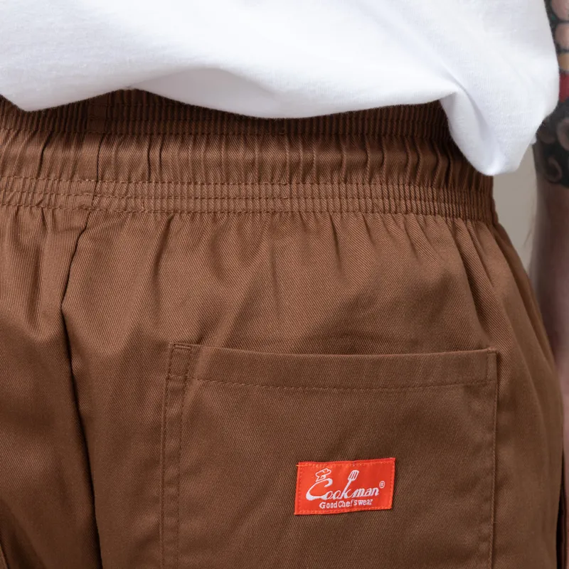 Cookman Chef Short Pants Twill Chocolate-7