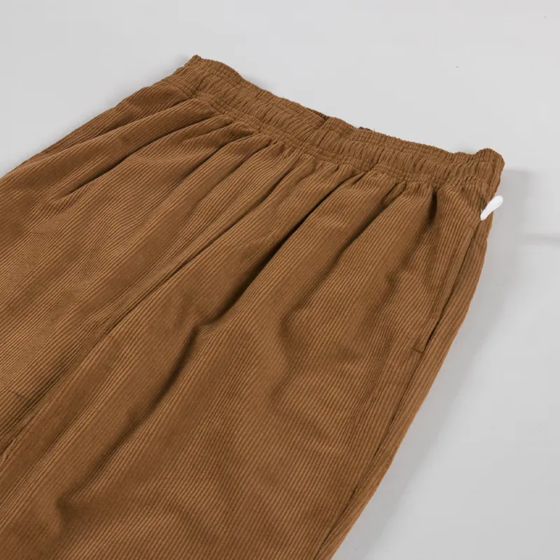 Cookman Semiwide Chef Pants Corduroy Brown-4