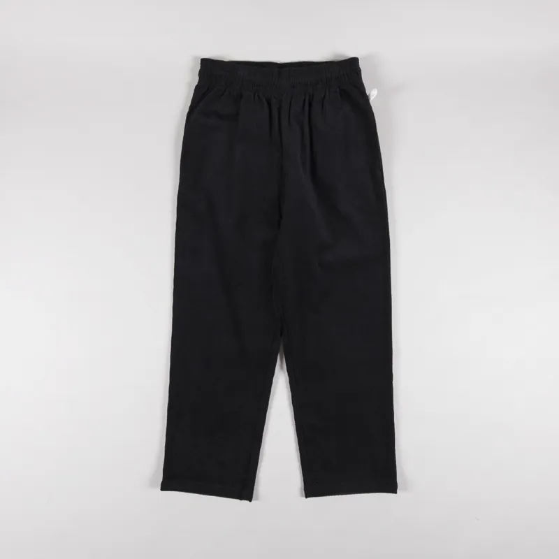 Cookman Semiwide Chef Pants Corduroy Black-1