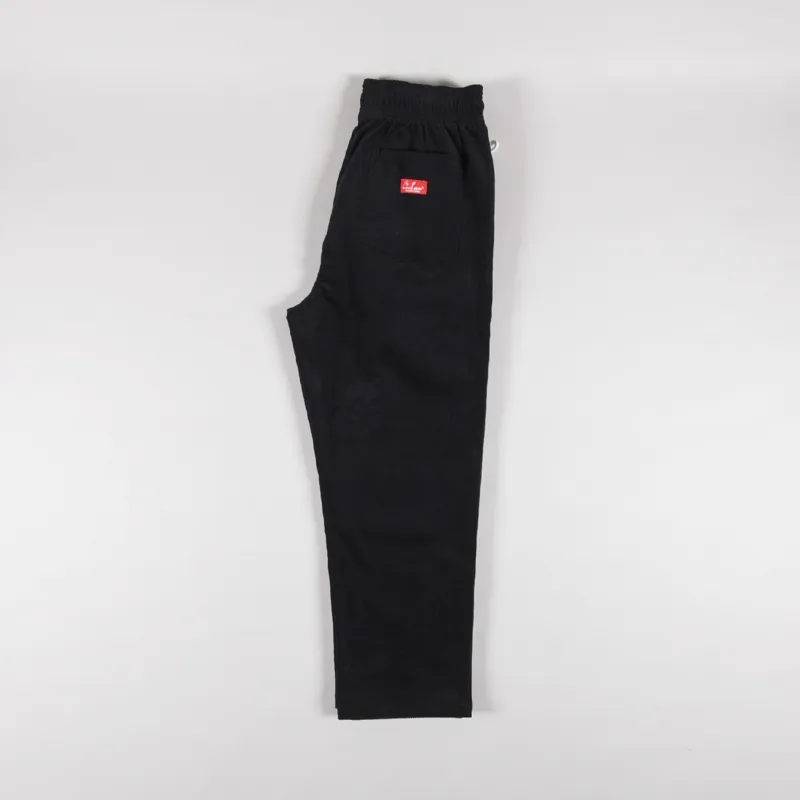Cookman Semiwide Chef Pants Corduroy Black-2
