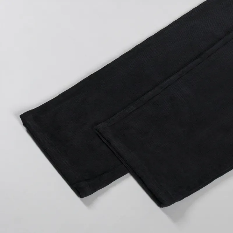 Cookman Semiwide Chef Pants Corduroy Black-6