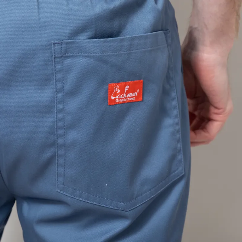 Cookman Chef Short Pants Twill AF Blue-5