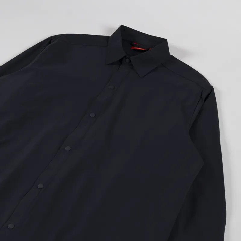 Cookman Long Sleeve Work Shirt Black-2