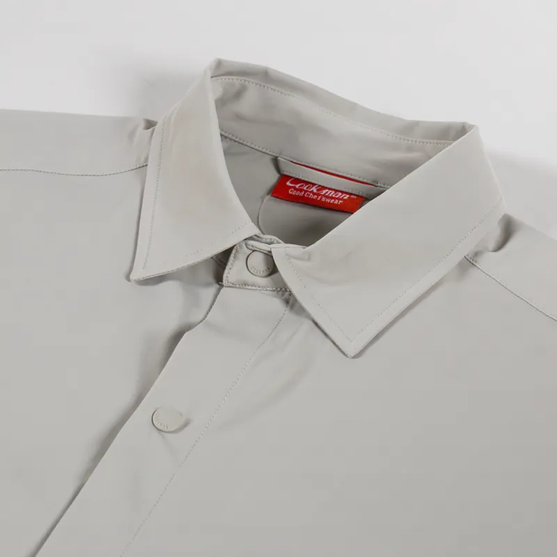 Cookman Long Sleeve Work Shirt Beige-4