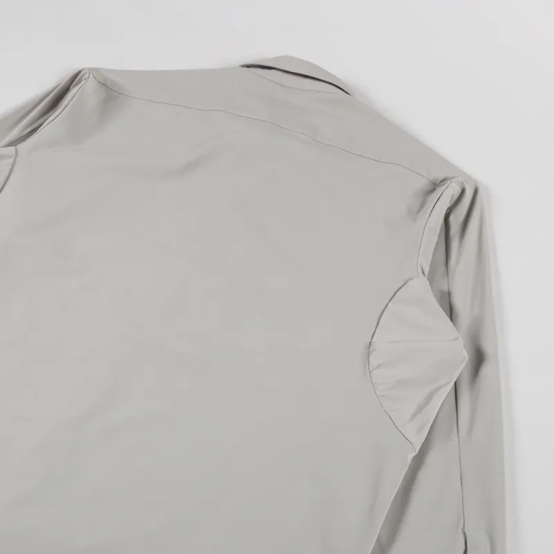 Cookman Long Sleeve Work Shirt Beige-3