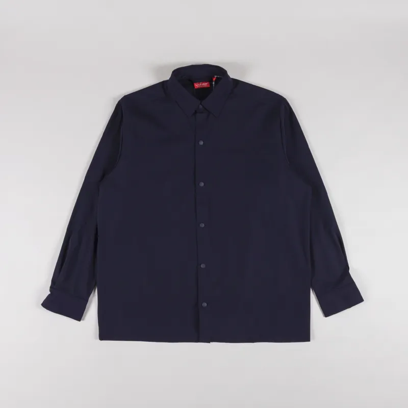 Cookman Long Sleeve Work Shirt Navy