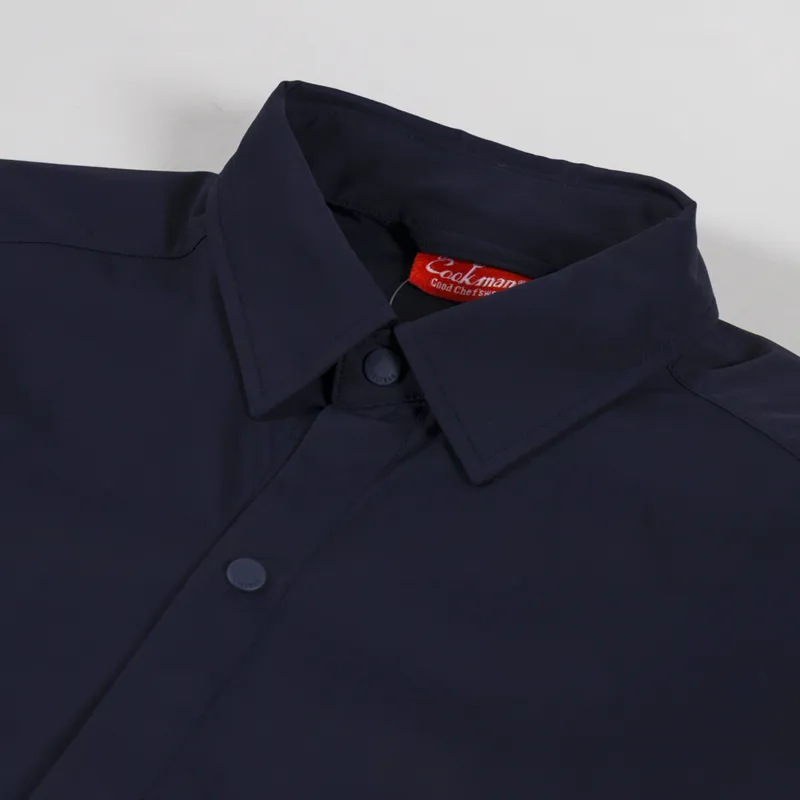 Cookman Long Sleeve Work Shirt Navy-4