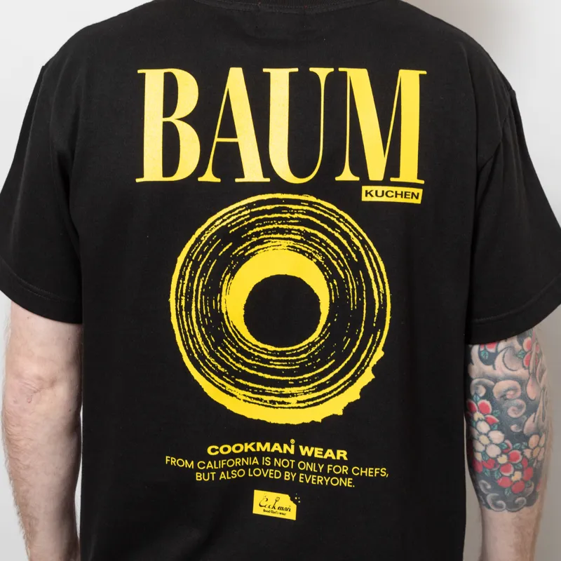 Cookman Baumkuchen T Shirt Black-4