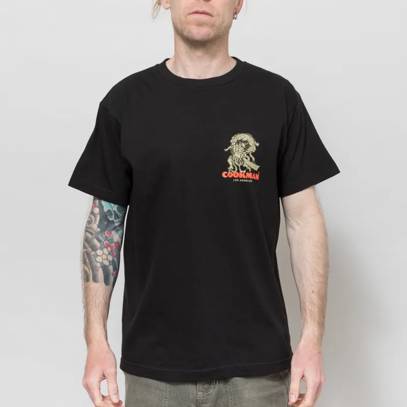 Cookman Rising T Shirt Black-2