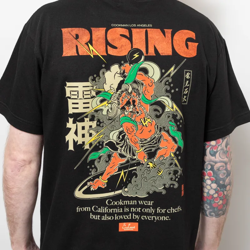 Cookman Rising T Shirt Black-4