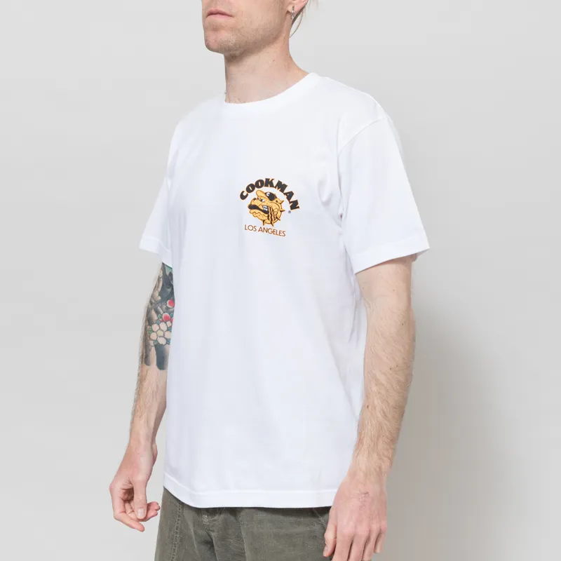 Cookman Burger Dog T Shirt White-1