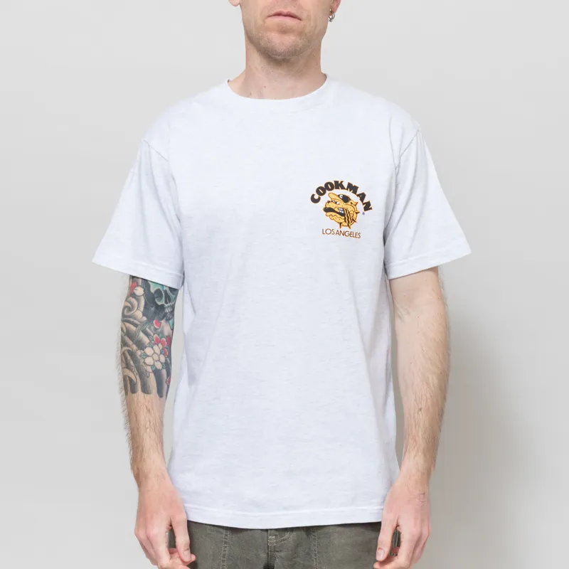Cookman Burger Dog T Shirt Off White-2