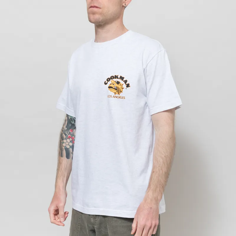 Cookman Burger Dog T Shirt Off White-1