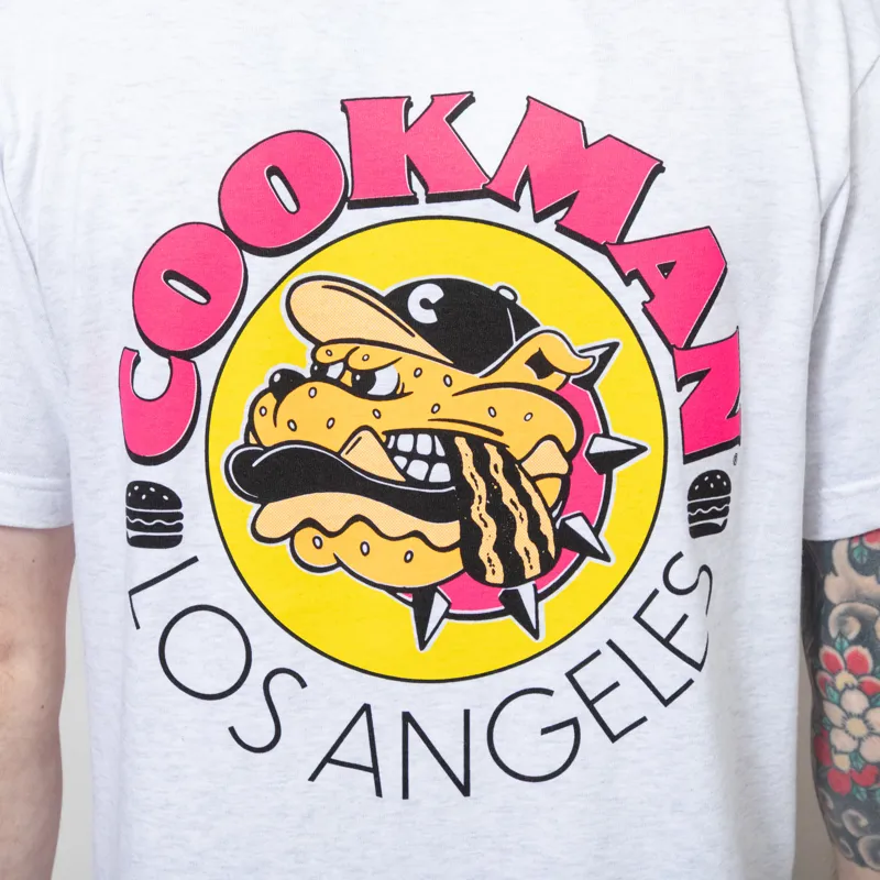 Cookman Burger Dog T Shirt Off White-4