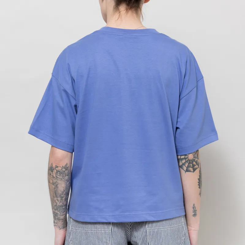 Halo Womens Logo T Shirt Baja Blue-1