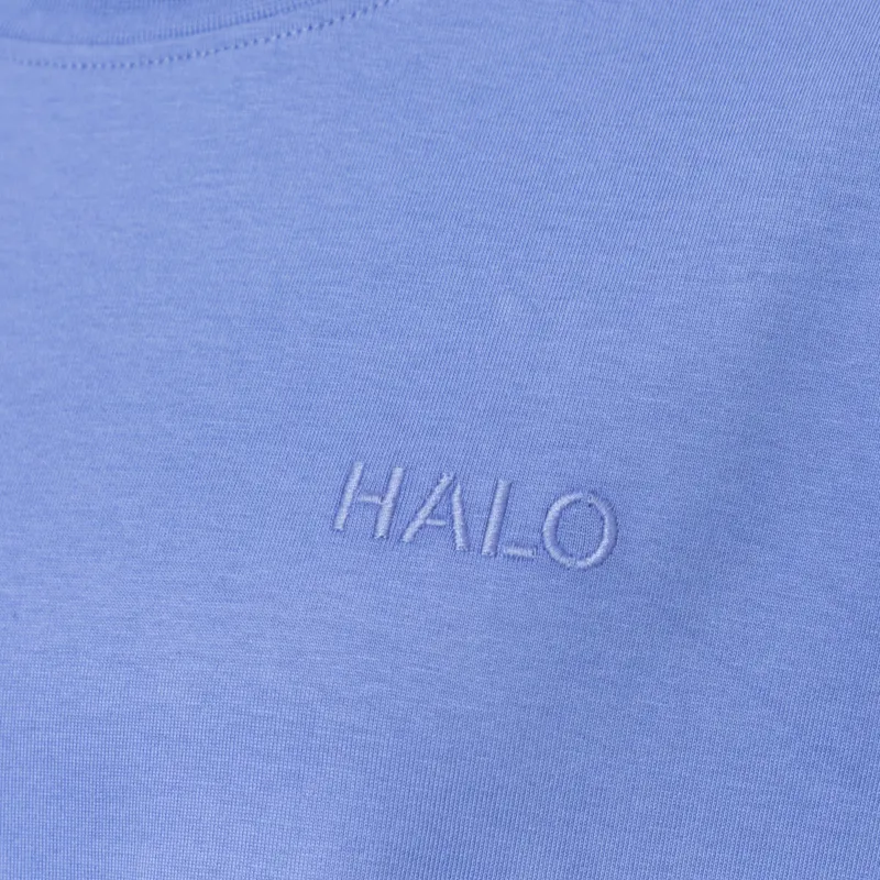 Halo Womens Logo T Shirt Baja Blue-4