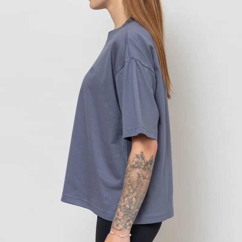 Halo Womens Logo T Shirt Light Blue-2