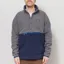 Patagonia Retro Pile Half Snap Fleece Pullover New Navy Nickel