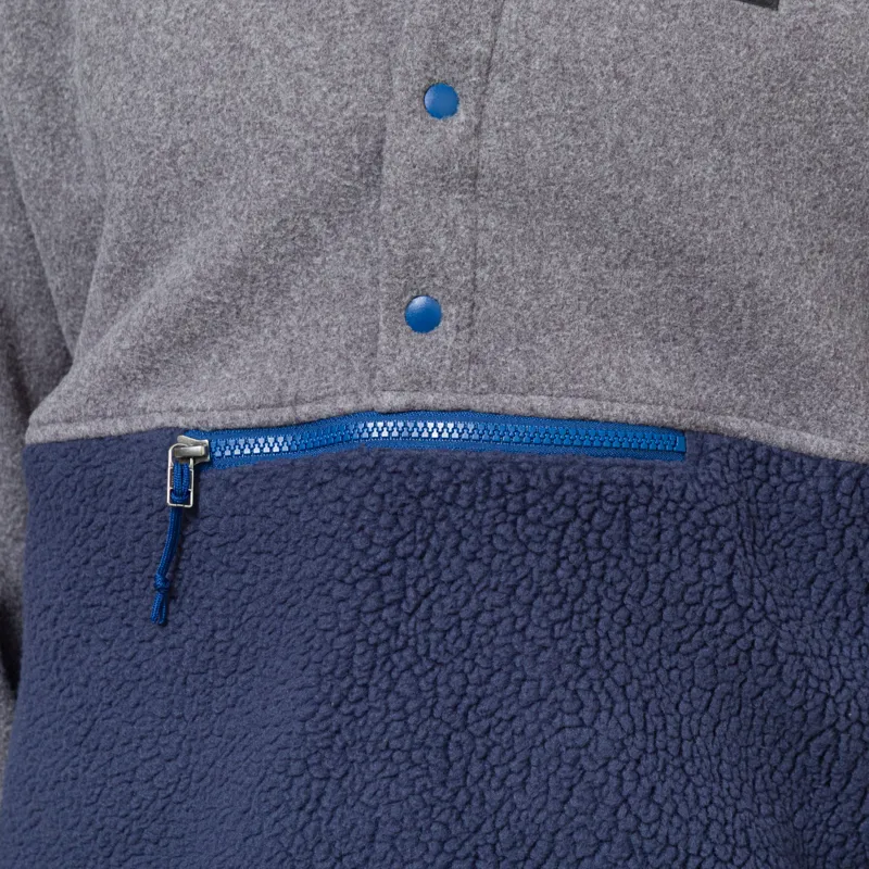 Patagonia Retro Pile Half Snap Fleece Pullover New Navy Nickel-7