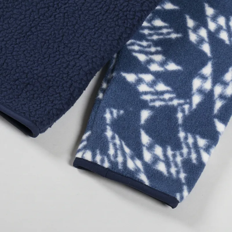 Patagonia Retro Pile Half Snap Fleece Pullover New Navy-8