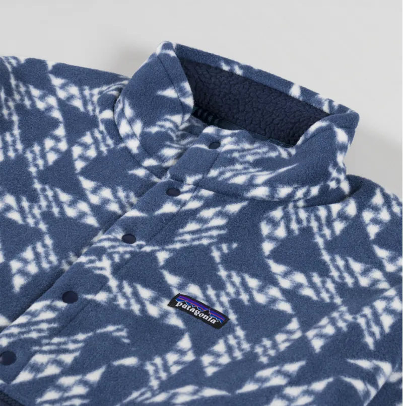 Patagonia Retro Pile Half Snap Fleece Pullover New Navy-4