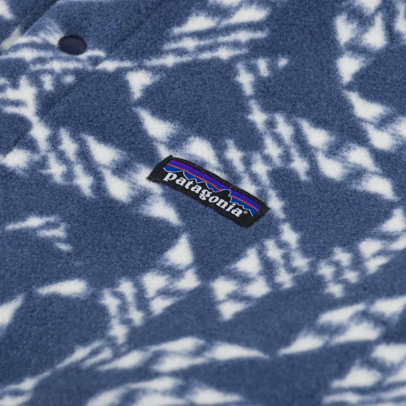 Patagonia Retro Pile Half Snap Fleece Pullover New Navy-6