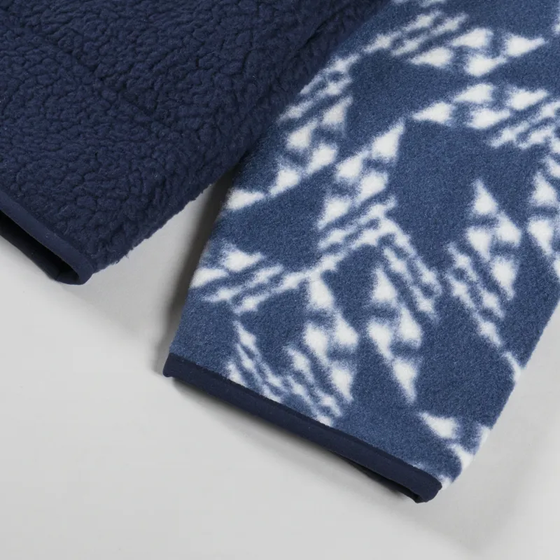 Patagonia Retro Pile Half Snap Fleece Pullover New Navy-9