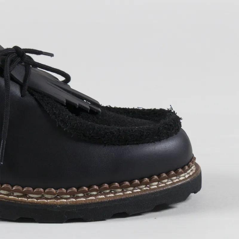 Universal Works x Paraboot Michael Shoes Black Leather Suede-5