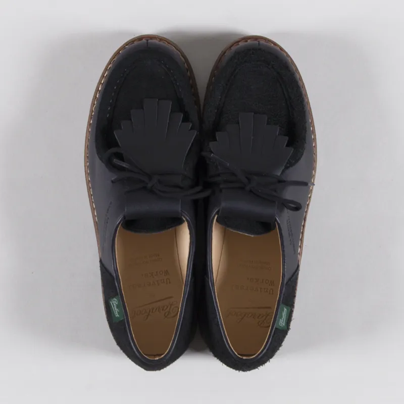 Universal Works x Paraboot Michael Shoes Black Leather Suede-6