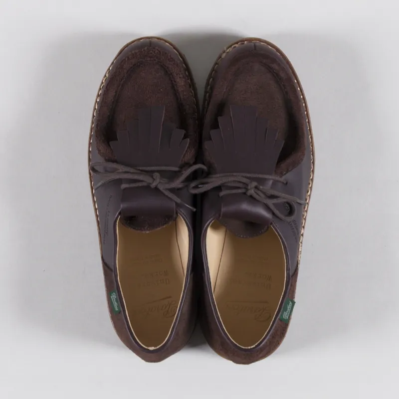 Universal Works x Paraboot Michael Shoes Coffee Leather Suede-6