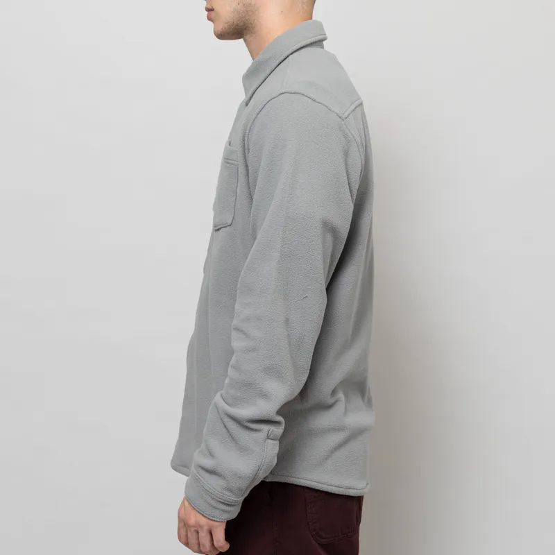 Patagonia Micro D Fleece Shirt Feather Grey-2