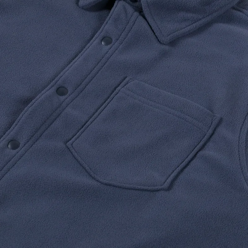 Patagonia Micro D Fleece Shirt Smolder Blue-5