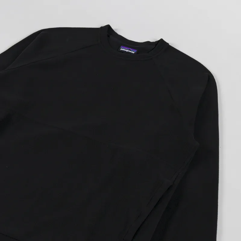 Patagonia Micro D Fleece Crewneck Black-2