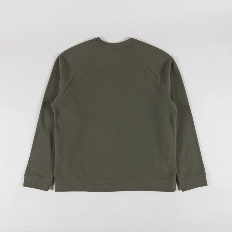 Patagonia Micro D Fleece Crewneck Basin Green-1