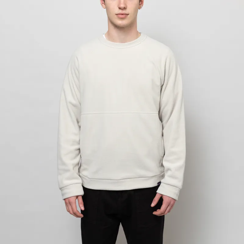 Patagonia Micro D Fleece Crewneck Pelican
