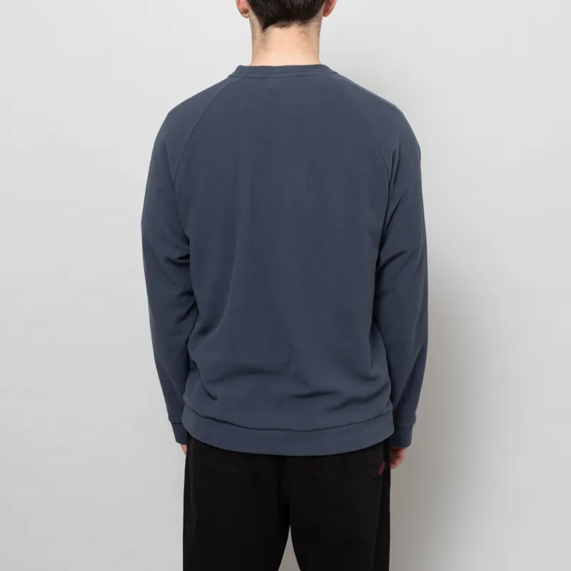 Patagonia Micro D Fleece Crewneck Smolder Blue-3